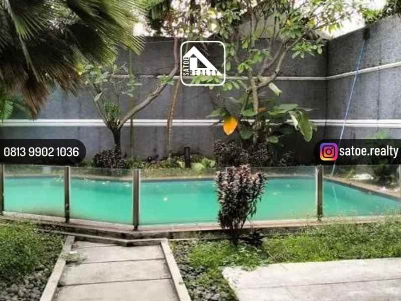 dijual rumah jl gaharu mpr cipete