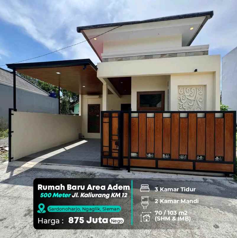 dijual rumah jl kaliurang km 12