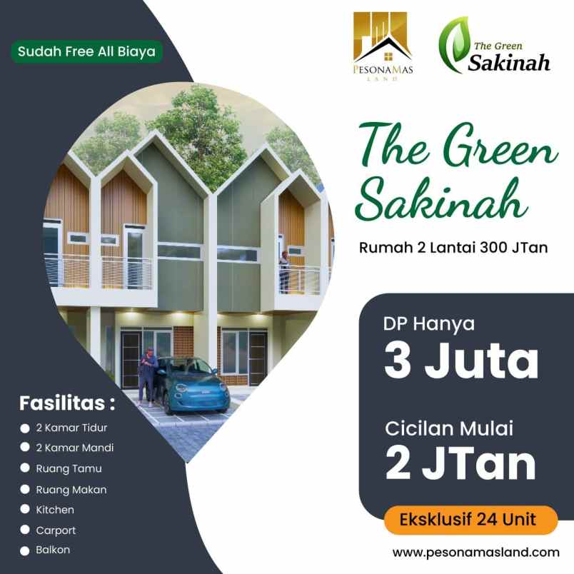 dijual rumah jl kp kekupu kel pasir