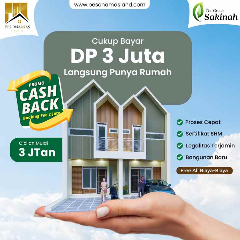 dijual rumah jl kp kekupu kel pasir