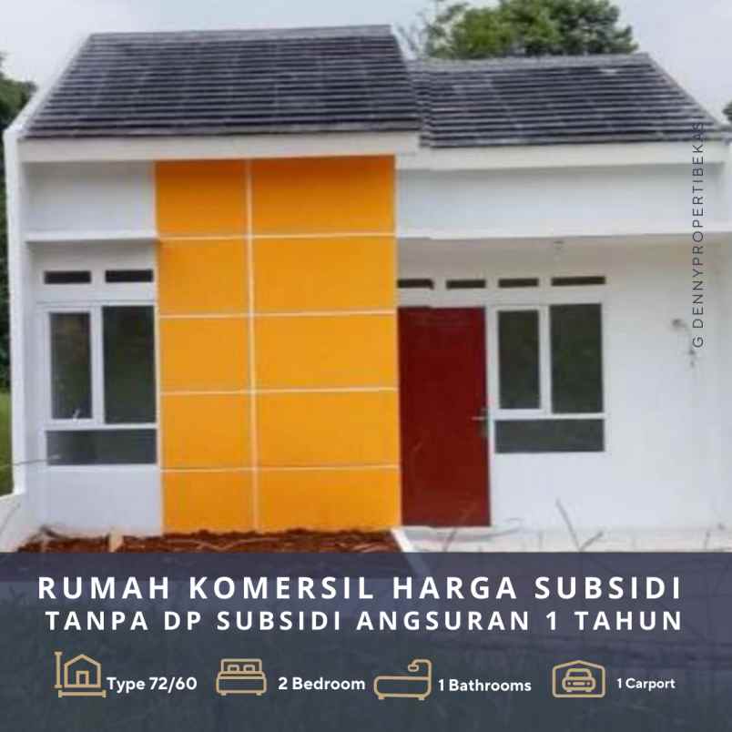 dijual rumah jl srimahi tambun utara bekasi