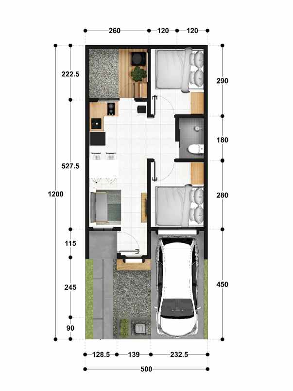 dijual rumah jl tarumajaya