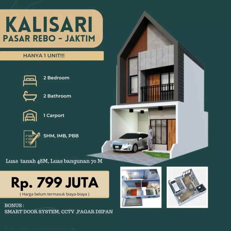 dijual rumah kalisari