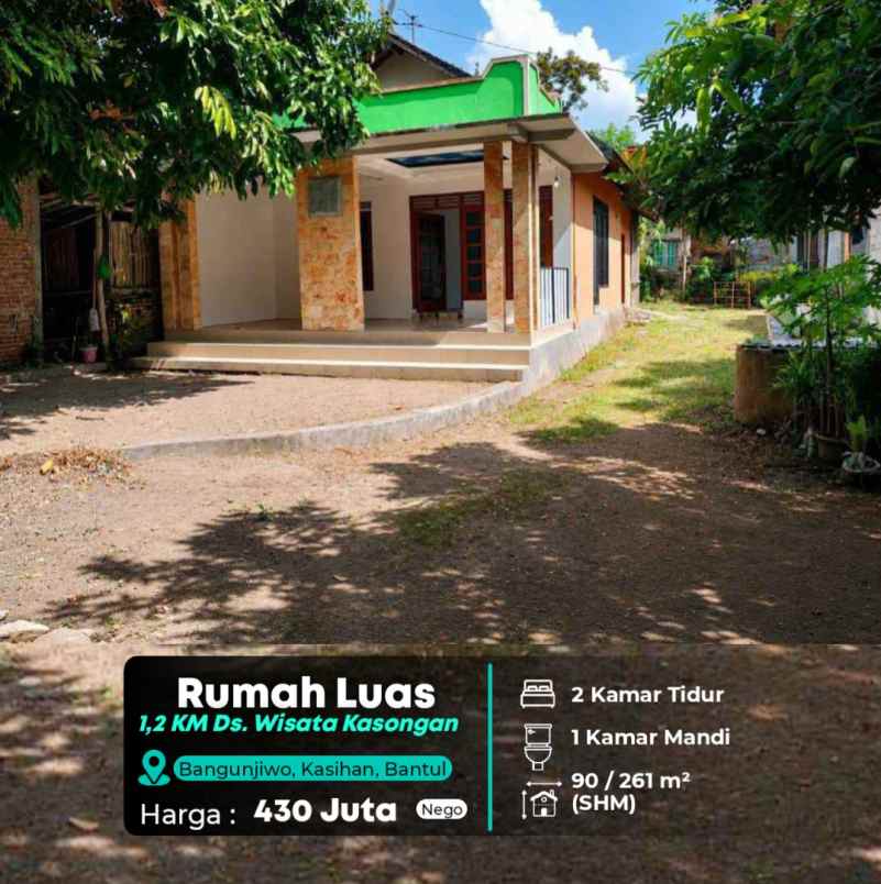 dijual rumah kasongan