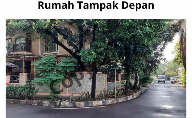 dijual rumah kayu putih