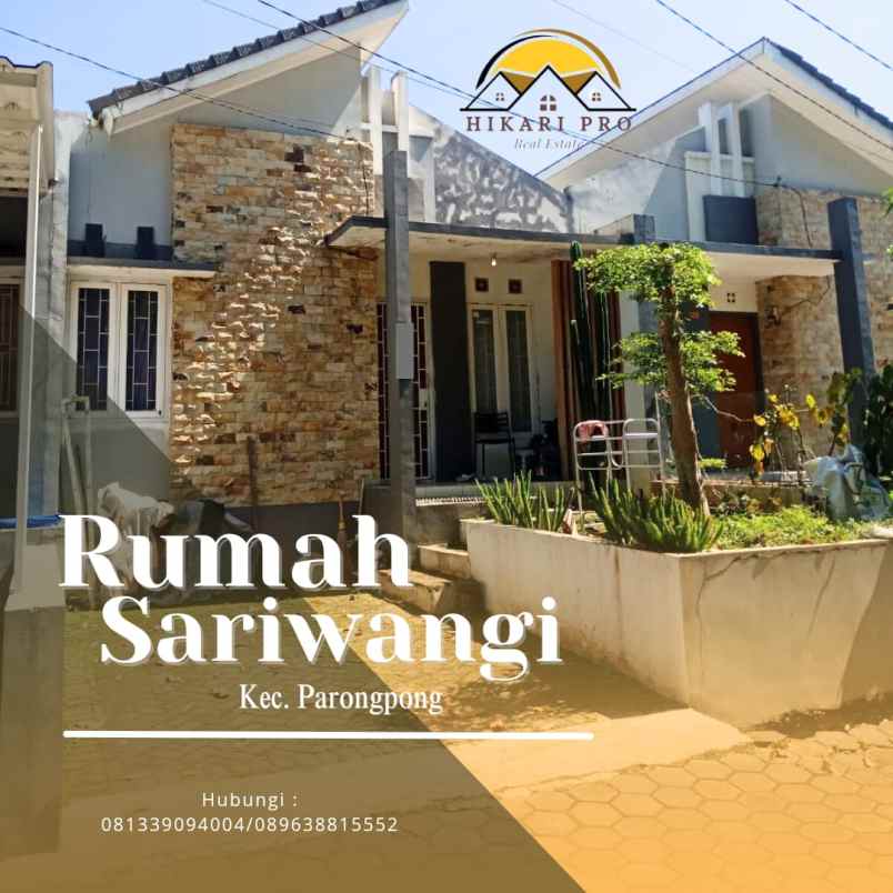 dijual rumah kec parongpong