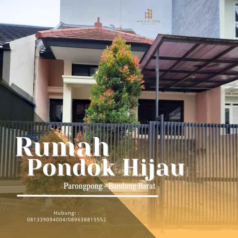 dijual rumah kec parongpong