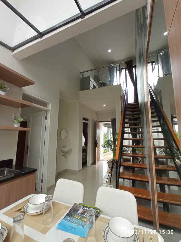 dijual rumah komersil type mezzanine di citeurep bogor