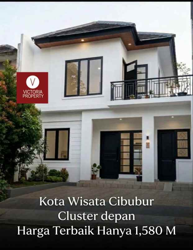 dijual rumah kota wisata cibubur