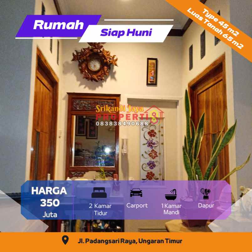 dijual rumah leyangan