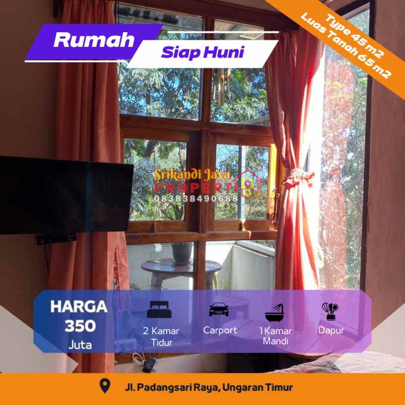 dijual rumah leyangan