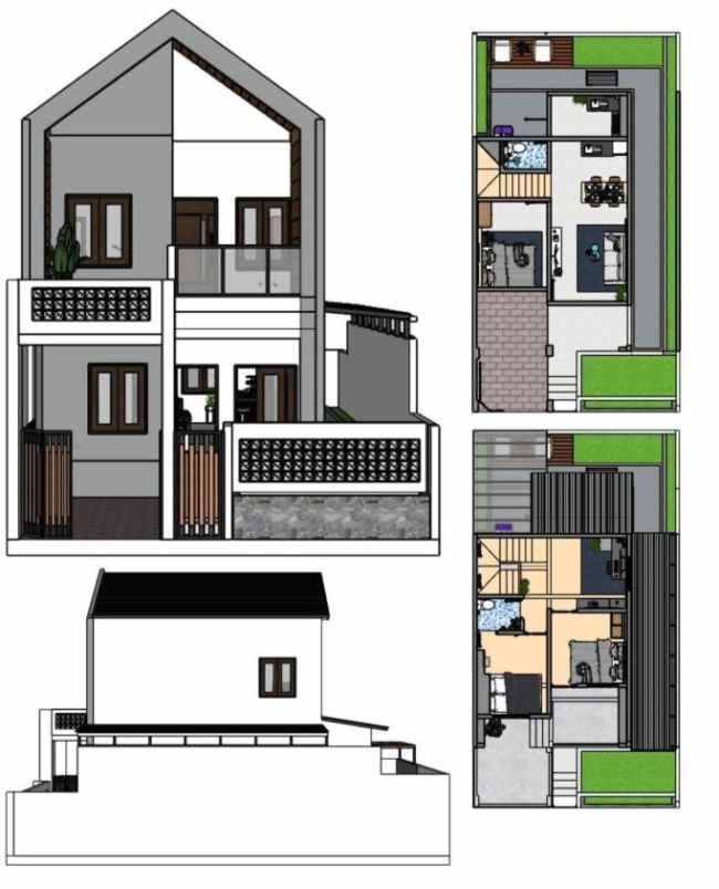 dijual rumah lokasi strategis akses