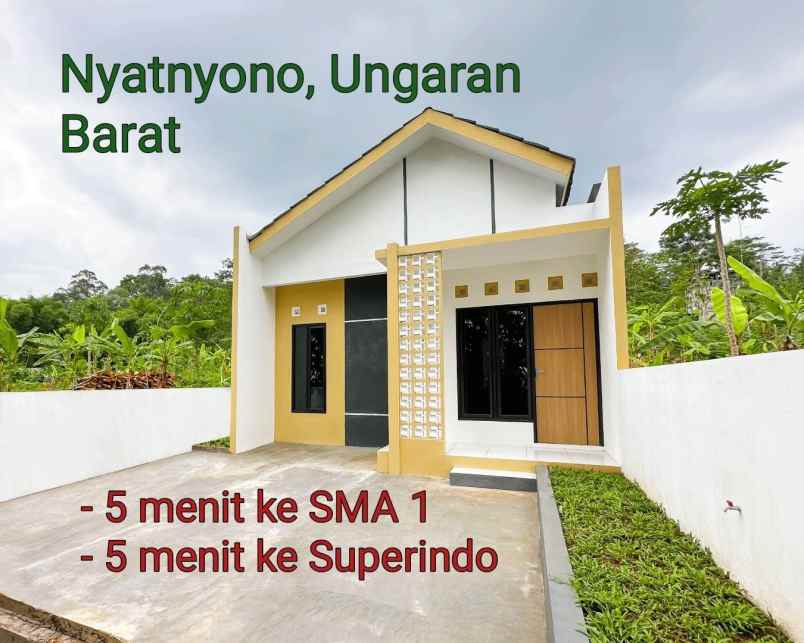 dijual rumah nyatnyono ungaran barat