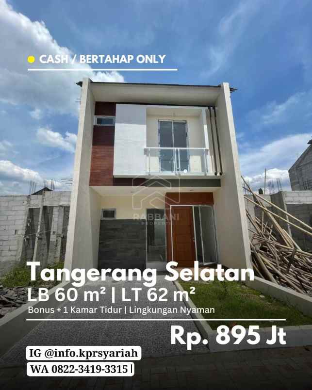 dijual rumah pamulang