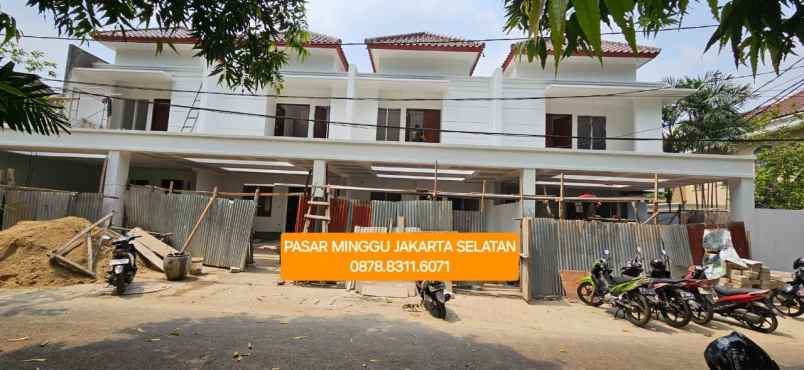 Rumah Baru Dalam Komplek Kesehatan Pasar Minggu Jakarta Selatan