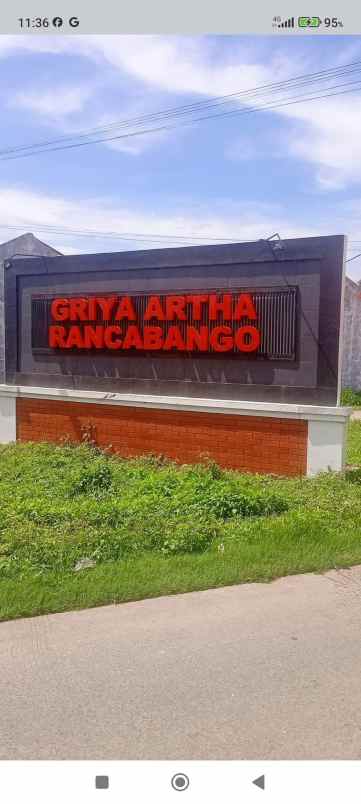 dijual rumah perum griya artha