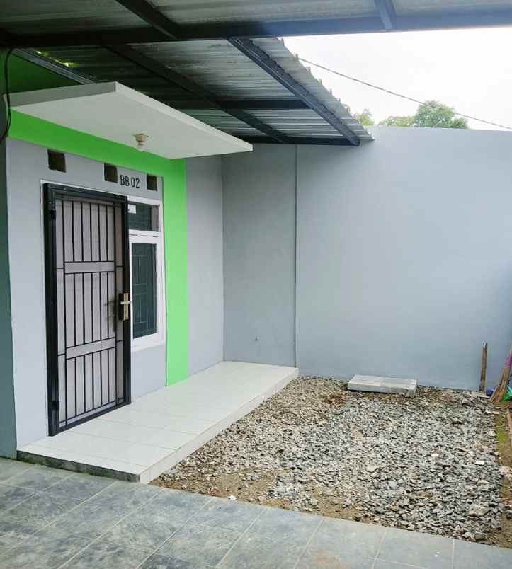 dijual rumah perumahan mutiara korelet