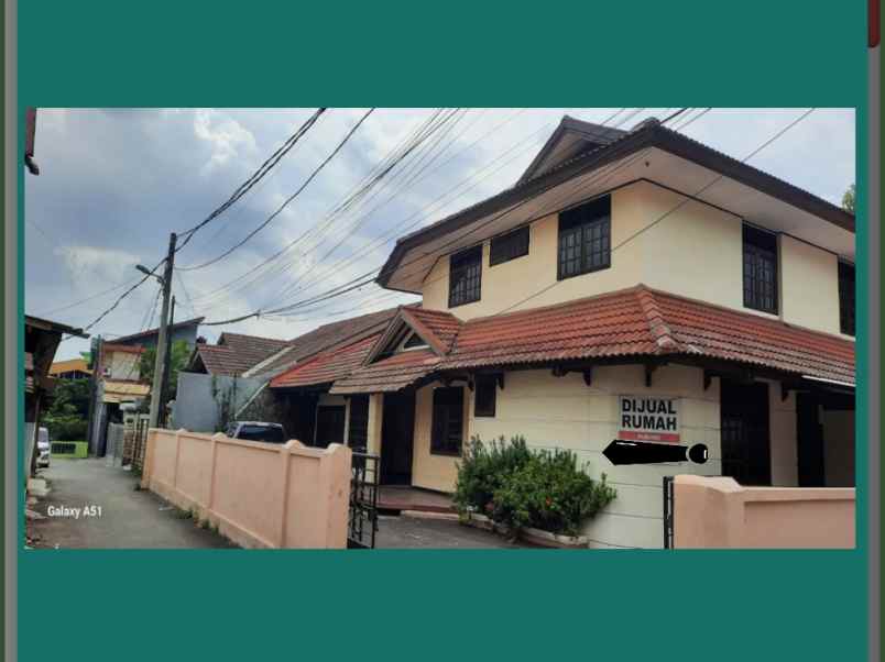 dijual rumah pondok kelapa