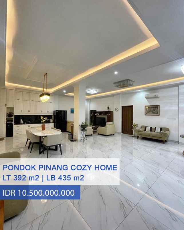 dijual rumah pondok pinang jakarta selatan