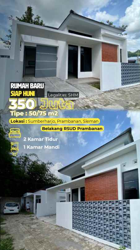 dijual rumah rsud prambanan