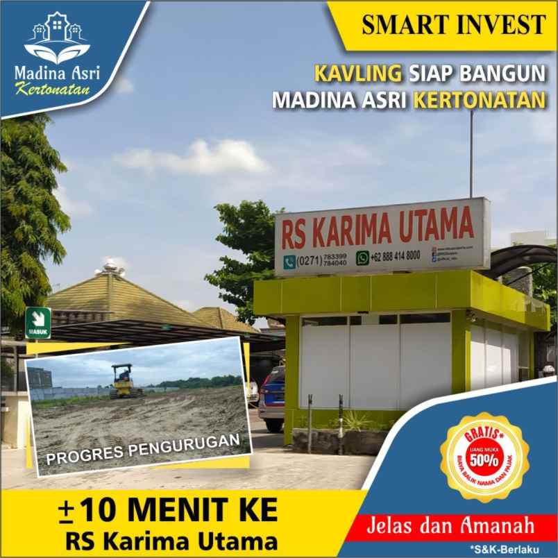 dijual rumah sawah kertonatan kartasura