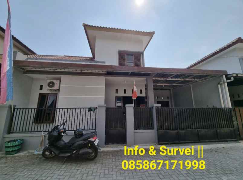 dijual rumah sawahan dekat solo