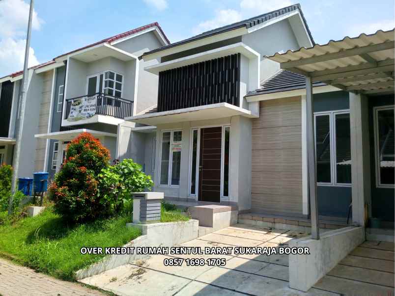 dijual rumah sentul sukaraja bogor