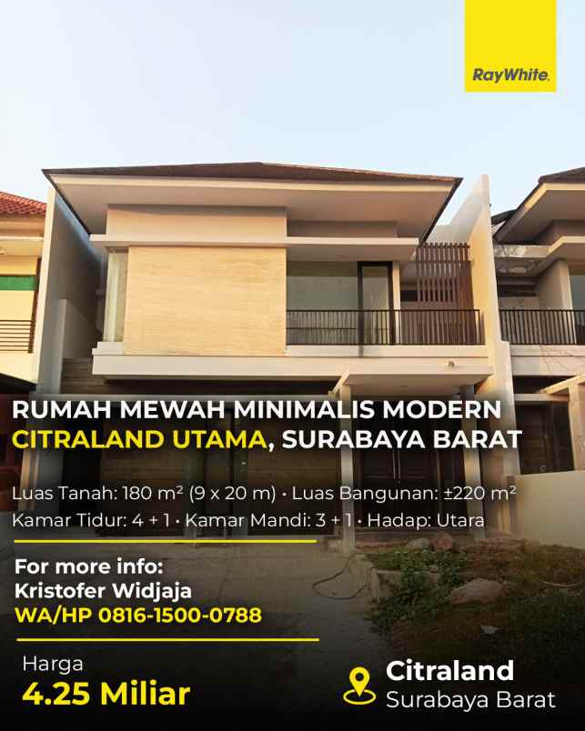 dijual rumah south emerald mansion