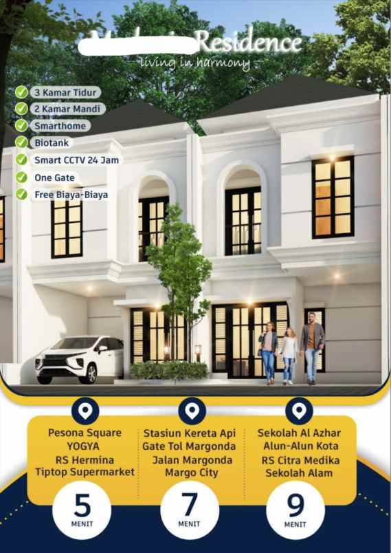 dijual rumah sukmajaya depok jawa barat