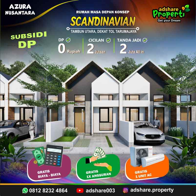 dijual rumah tarumajaya