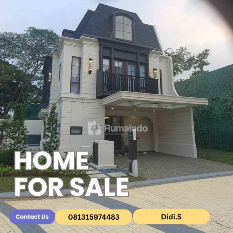 dijual rumah umah allegra casa de lago