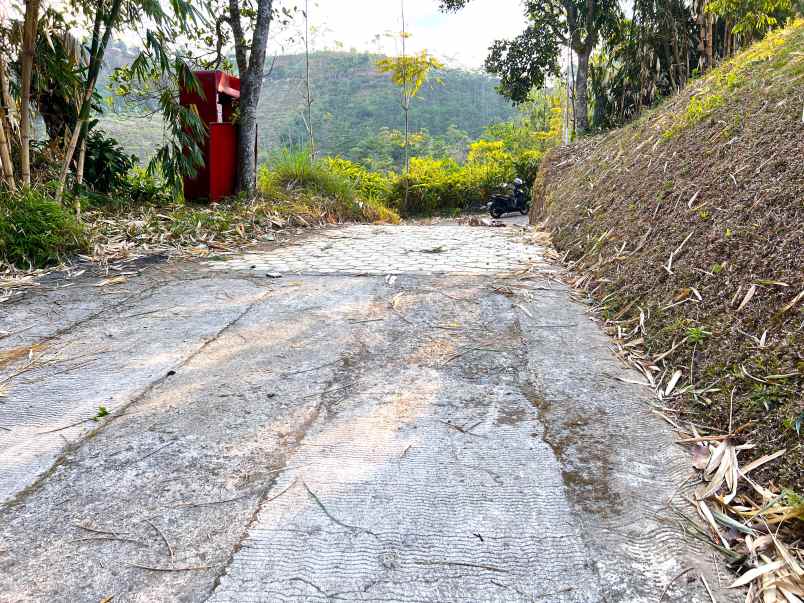 dijual rumah villa utara jembatan kaca kemuning