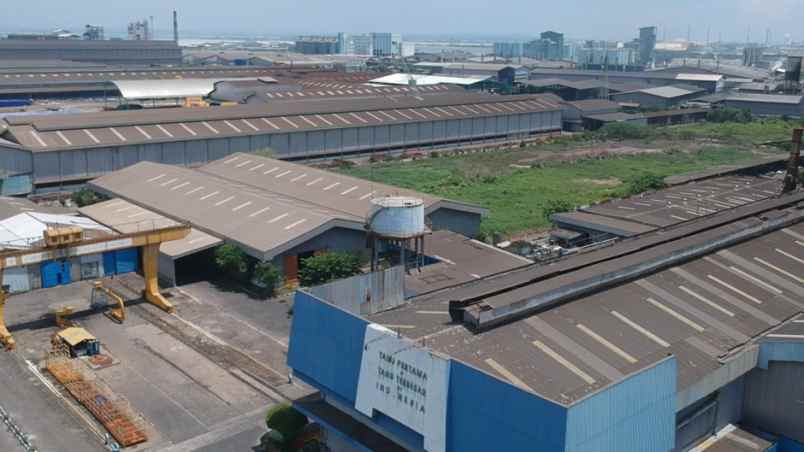 dijual segera lahan dan bangunan industri