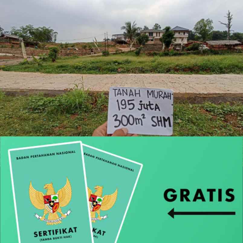 dijual tanah desa bantar kuning kec