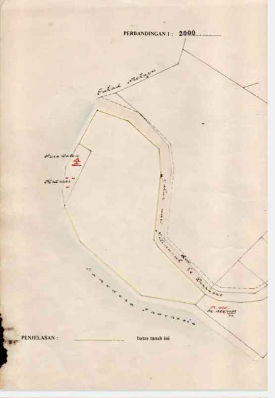 dijual tanah desa lalanglingah kec