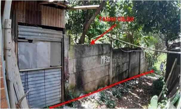 dijual tanah gang musholla darussalam