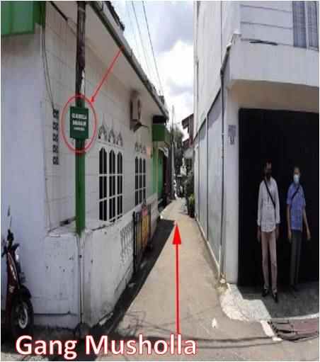 dijual tanah gang musholla darussalam