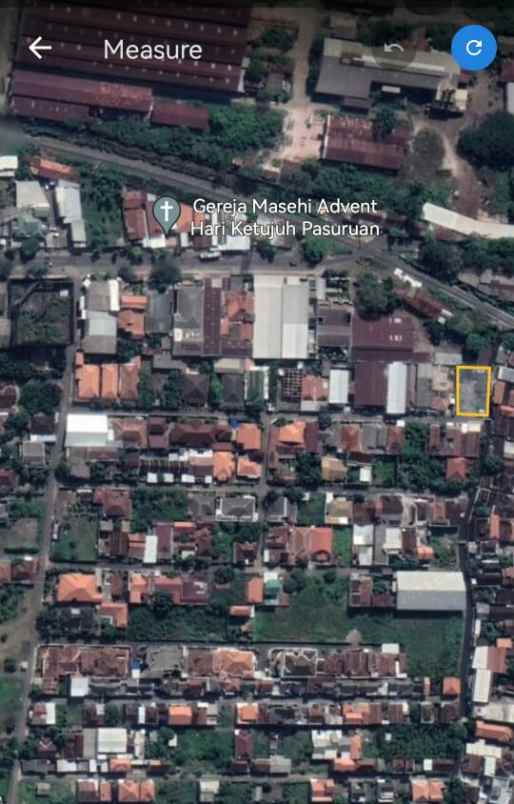 dijual tanah jalan anjasmoro 2 pasuruan