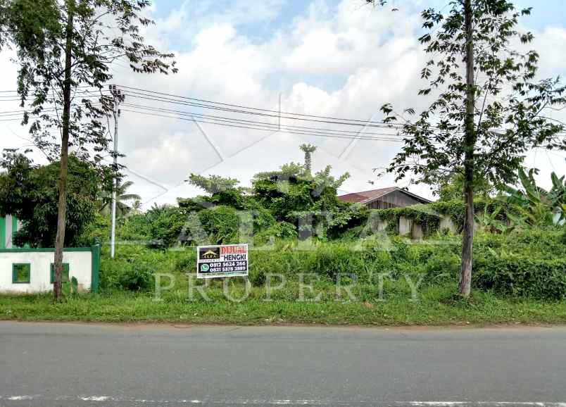 dijual tanah jalan budi utomo