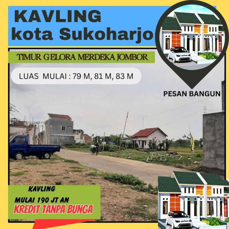 dijual tanah jalan hanton toriyo