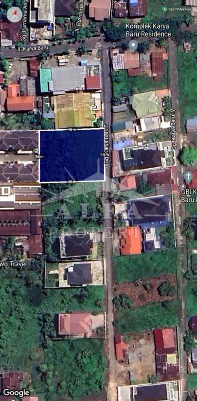 dijual tanah jalan karya baru