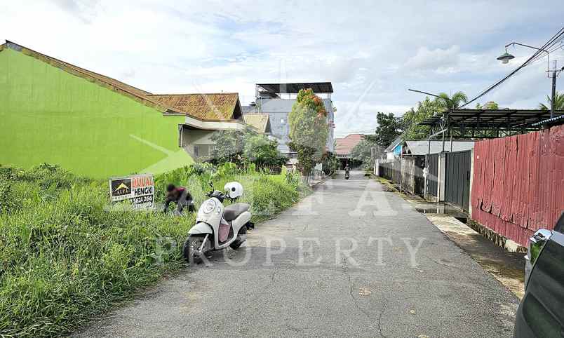 dijual tanah jalan karya baru