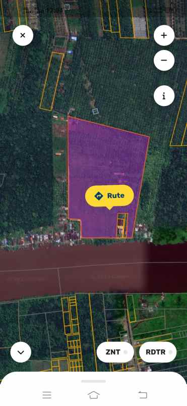 dijual tanah jalan selat panjang mega