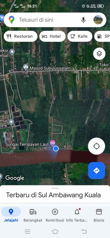 dijual tanah jalan selat panjang mega