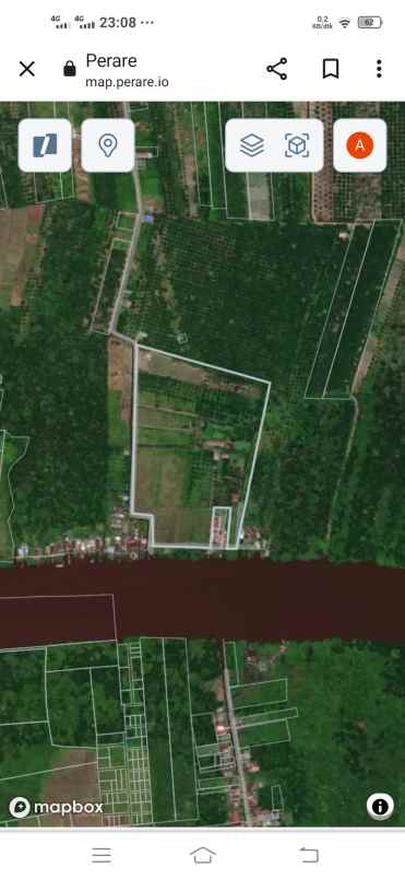 dijual tanah jalan selat panjang mega