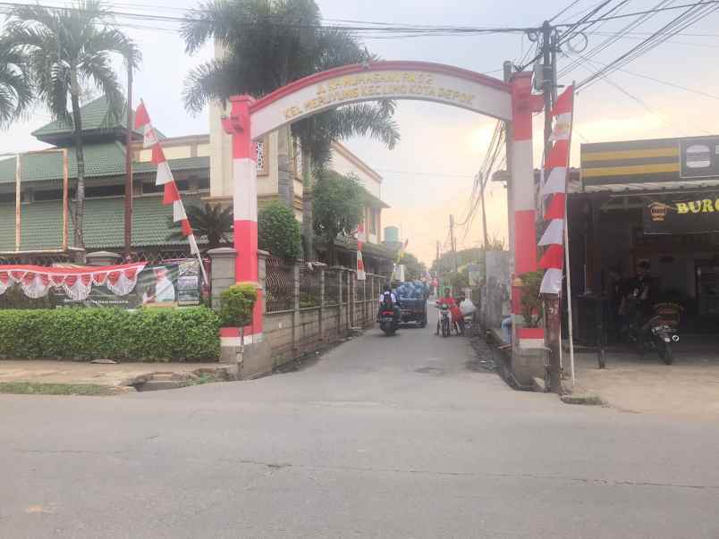 dijual tanah jl damai meruyung kec limo