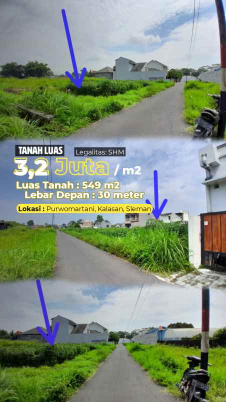 dijual tanah jl dayakan