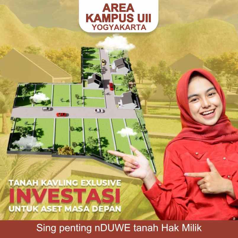 dijual tanah jl kaliurang km 13