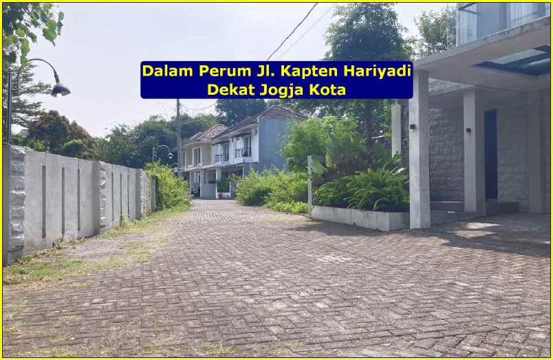 dijual tanah jl kapten hariyadi