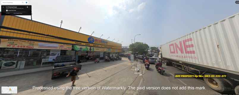 dijual tanah jl plumpang semper tugu